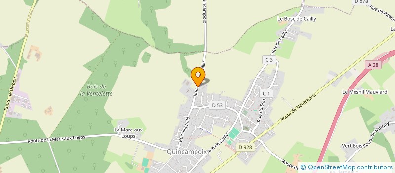 localisation de l'entreprise MADAME FLORENCE CATEL  QUINCAMPOIX