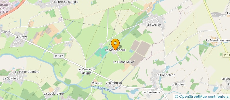 localisation de l'entreprise MADAME FLORENCE CERVERA  SAINT-PHILBERT-DE-GRAND-LIEU