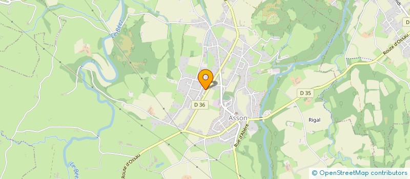 localisation de l'entreprise MADAME FLORENCE CERVERA  IGON