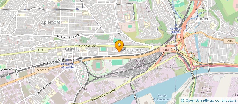 localisation de l'entreprise MADAME FLORENCE CEVERO à LE HAVRE