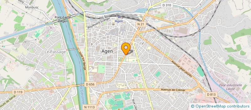 localisation de l'entreprise MADAME FLORENCE CHA  AGEN