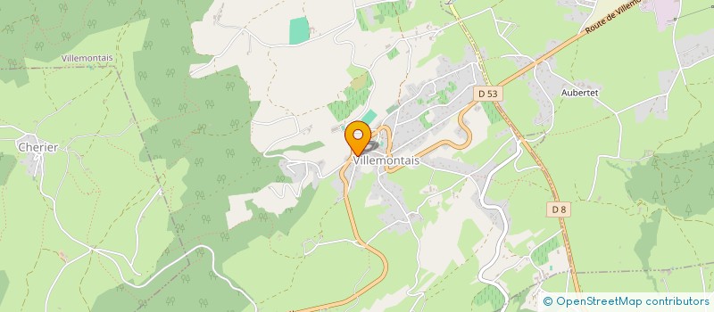 localisation de l'entreprise MADAME FLORENCE CHALOYARD  VILLEMONTAIS