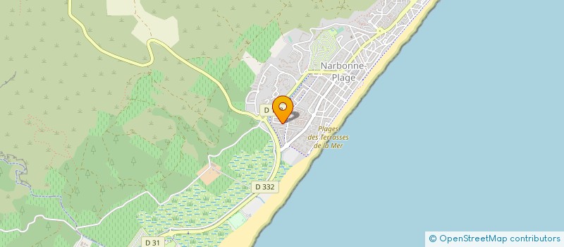 localisation de l'entreprise MADAME FLORENCE CHAMPSEIX  NARBONNE