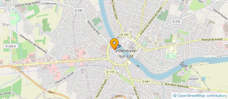 localisation de l'entreprise MADAME FLORENCE CHANCEAULME  VILLENEUVE-SUR-LOT