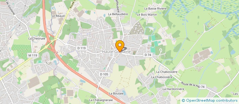 localisation de l'entreprise MADAME FLORENCE CHANCEL à HAUTE-GOULAINE