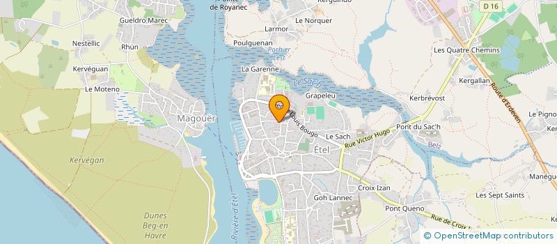 localisation de l'entreprise MADAME FLORENCE CHAPELAIN  ETEL