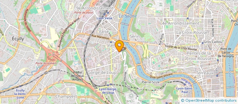 localisation de l'entreprise MADAME FLORENCE CHARVOLIN  LYON