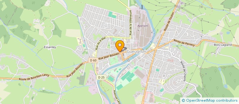 localisation de l'entreprise MADAME FLORENCE CHASSAGNY  VENDENESSE-SUR-ARROUX