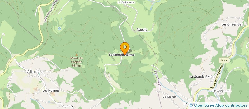 localisation de l'entreprise MADAME FLORENCE CHAVEROT  AFFOUX