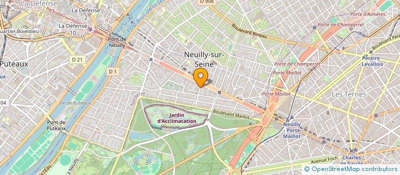 localisation de l'entreprise MADAME FLORENCE CHEREL à NEUILLY-SUR-SEINE