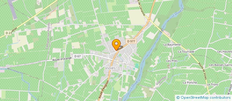 localisation de l'entreprise MADAME FLORENCE CHERU  VIOLES