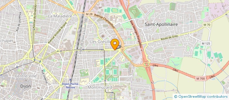 localisation de l'entreprise MADAME FLORENCE CHEVALLOT à DIJON