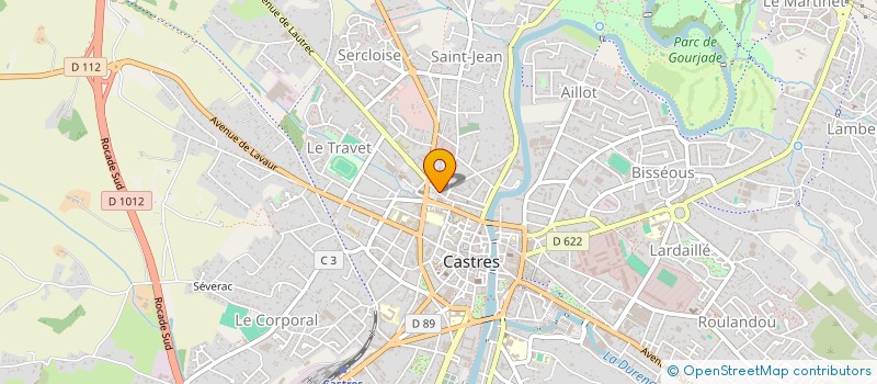 localisation de l'entreprise MADAME FLORENCE CHEVEREAU à CASTRES