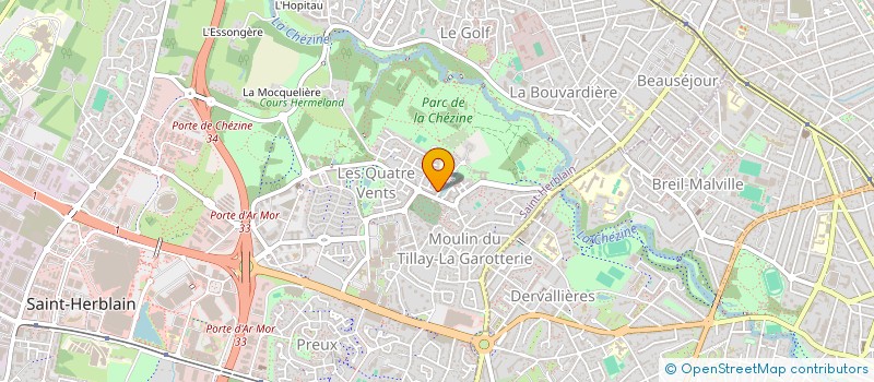 localisation de l'entreprise MADAME FLORENCE CIMETIERE  SAINT-HERBLAIN