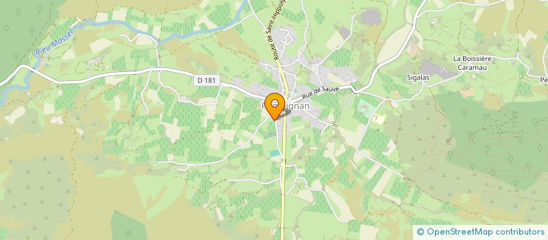 localisation de l'entreprise MADAME FLORENCE CISSE  POMPIGNAN