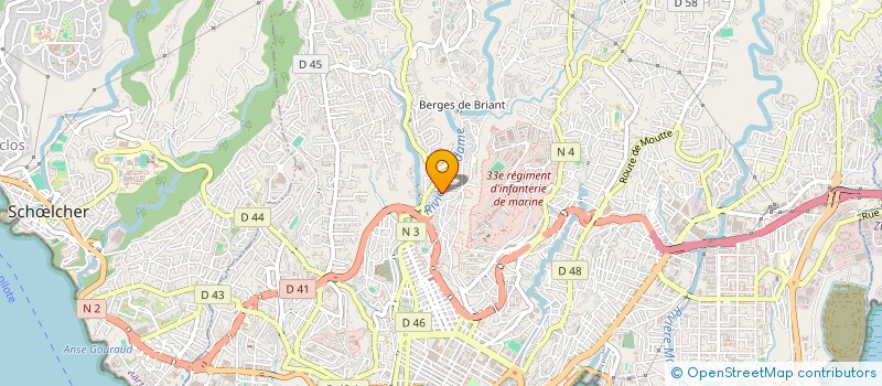 localisation de l'entreprise MADAME FLORENCE CISSE  FORT-DE-FRANCE