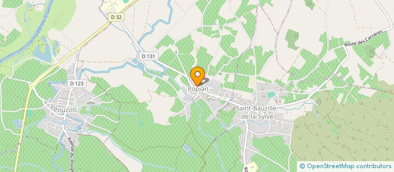 localisation de l'entreprise MADAME FLORENCE CLARIS  POPIAN