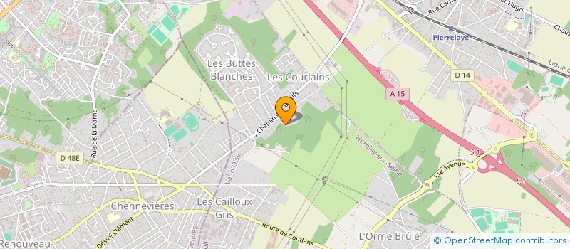 localisation de l'entreprise MADAME FLORENCE CLAVIER  HERBLAY-SUR-SEINE