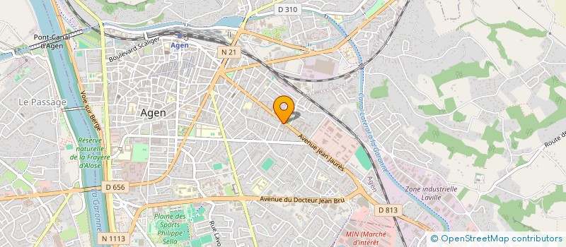 localisation de l'entreprise MADAME FLORENCE CLEMENT à AGEN