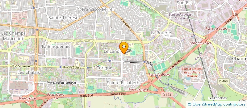 localisation de l'entreprise MADAME FLORENCE CLESSE  RENNES