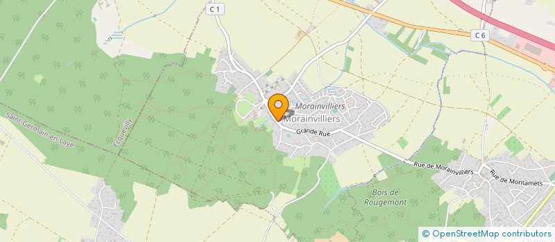 localisation de l'entreprise MADAME FLORENCE COCHOIS  MORAINVILLIERS