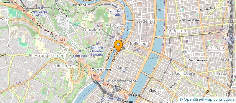 localisation de l'entreprise MADAME FLORENCE COM à LYON