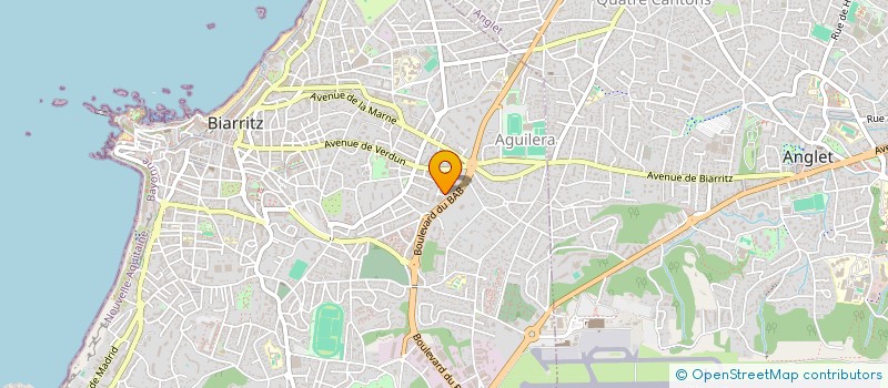 localisation de l'entreprise MADAME FLORENCE CONCILE  BIARRITZ