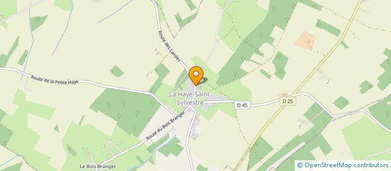 localisation de l'entreprise MADAME FLORENCE CORDEY  LA HAYE-SAINT-SYLVESTRE