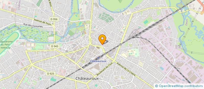 localisation de l'entreprise MADAME FLORENCE CORDIER à CHATEAUROUX