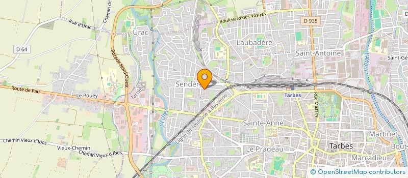 localisation de l'entreprise MADAME FLORENCE CORLAY  TARBES