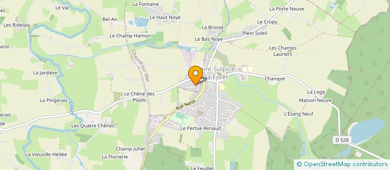 localisation de l'entreprise MADAME FLORENCE CORMIER à CHASNE-SUR-ILLET