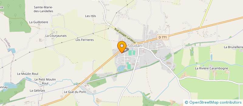 localisation de l'entreprise MADAME FLORENCE CORVE à SOUDAN