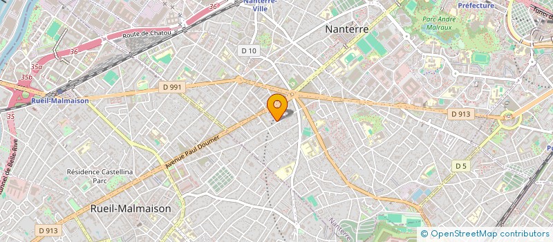 localisation de l'entreprise MADAME FLORENCE COSNEFROY à NANTERRE