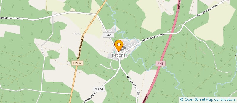 localisation de l'entreprise MADAME FLORENCE COSTAMAGNA  RETJONS