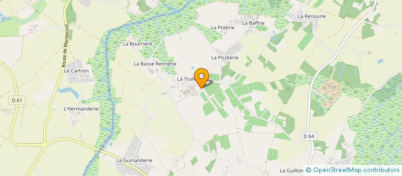 localisation de l'entreprise MADAME FLORENCE COSTANTINI  SAINT-MARS-DE-COUTAIS