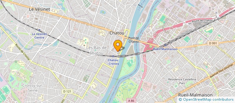 localisation de l'entreprise MADAME FLORENCE COUSIN  CHATOU