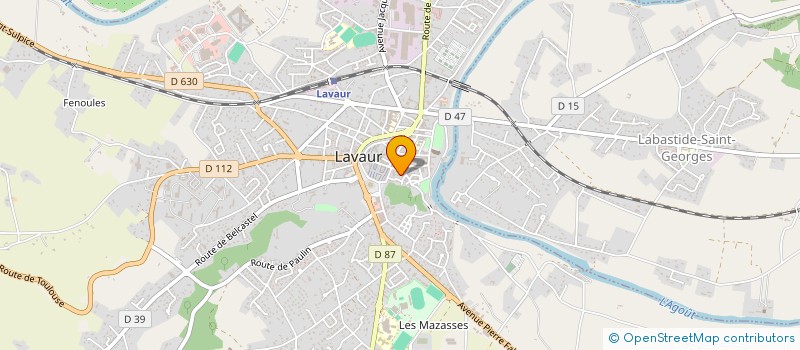 localisation de l'entreprise MADAME FLORENCE COUTON  GARRIGUES