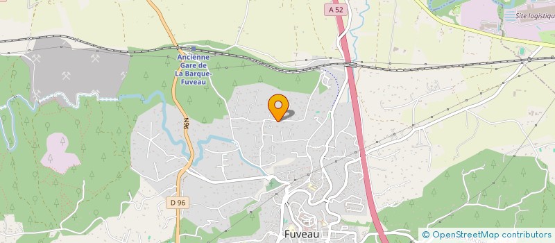 localisation de l'entreprise MADAME FLORENCE COUVELAERE  FUVEAU