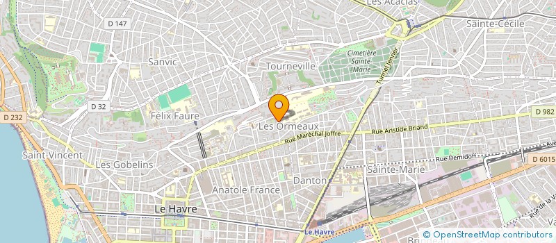 localisation de l'entreprise MADAME FLORENCE CRAMOISAN à LE HAVRE