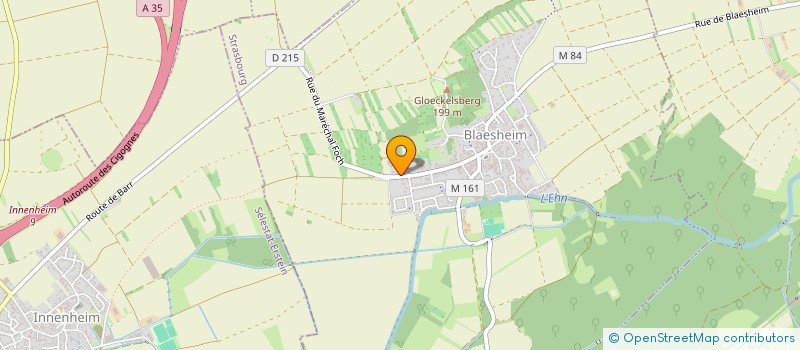 localisation de l'entreprise MADAME FLORENCE CROMBECQUE  BLAESHEIM