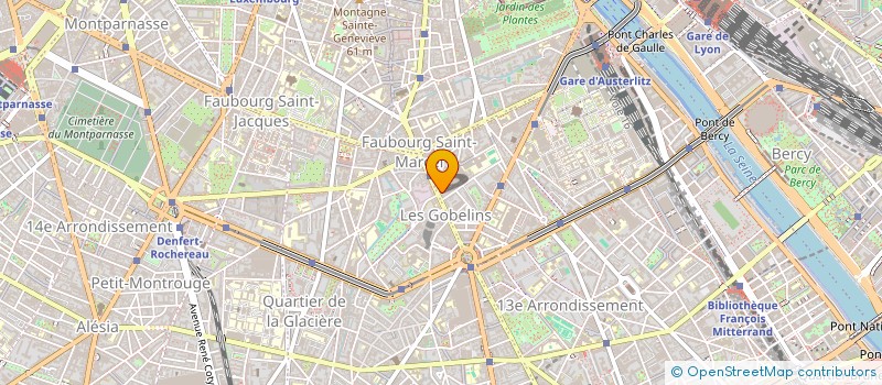 localisation de l'entreprise MADAME FLORENCE CUNY  PARIS