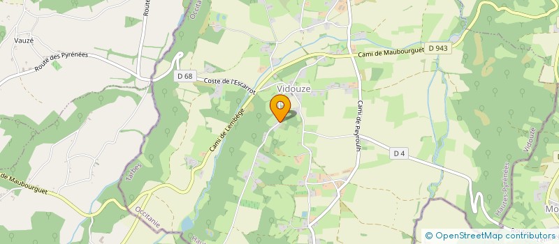 localisation de l'entreprise MADAME FLORENCE CUSSO  VIDOUZE