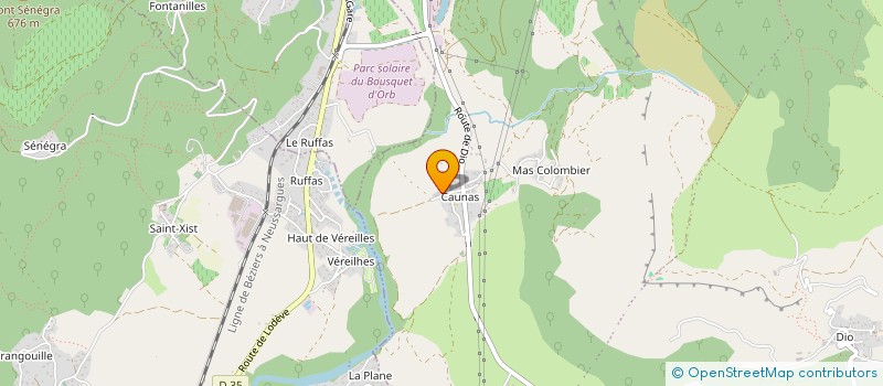 localisation de l'entreprise MADAME FLORENCE CUVILLIER  LUNAS