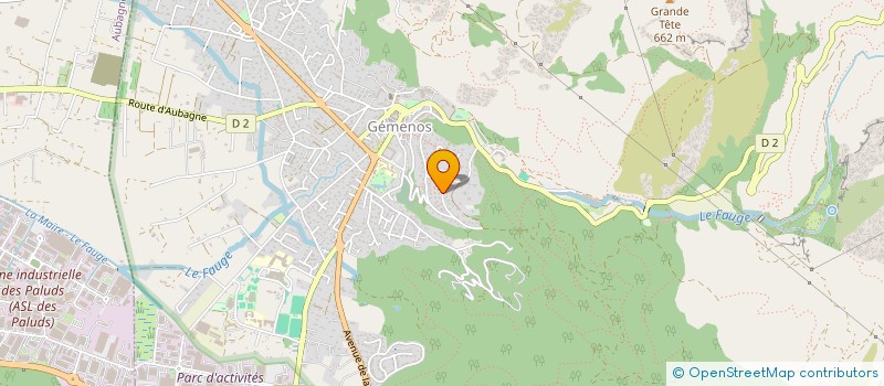 localisation de l'entreprise MADAME FLORENCE DA MATHA SANT'ANNA  GEMENOS