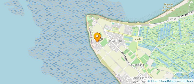 localisation de l'entreprise MADAME FLORENCE DABIN  SAINT-CLEMENT-DES-BALEINES