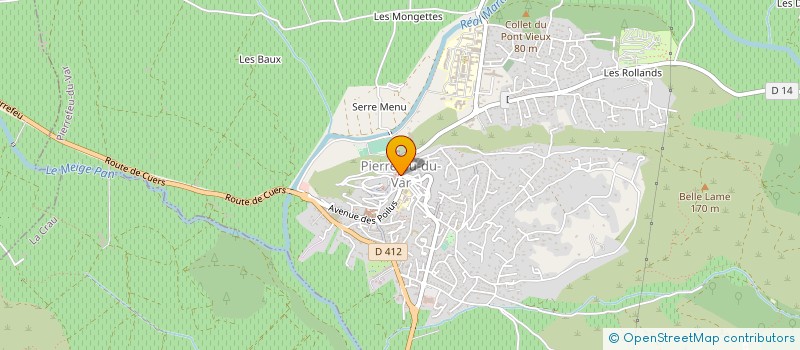localisation de l'entreprise MADAME FLORENCE DAHOU à PIERREFEU-DU-VAR