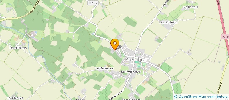 localisation de l'entreprise MADAME FLORENCE DAMIENS  GEMOZAC