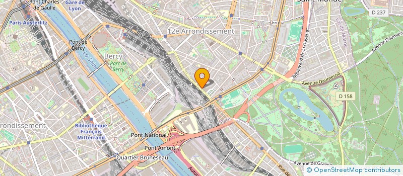 localisation de l'entreprise MADAME FLORENCE DAUDON  PARIS