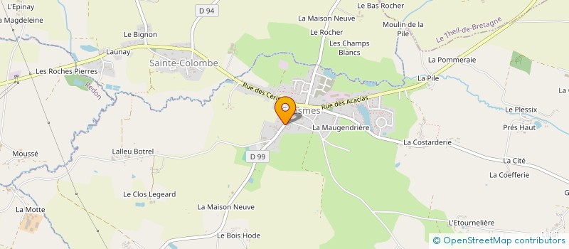 localisation de l'entreprise MADAME FLORENCE DAUTRY à COESMES