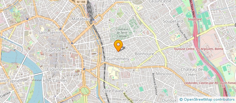 localisation de l'entreprise MADAME FLORENCE DAVOUST à TOULOUSE